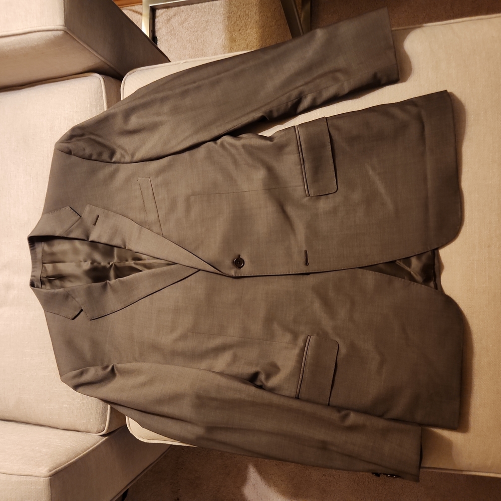 Canali Brown Suit Jacket